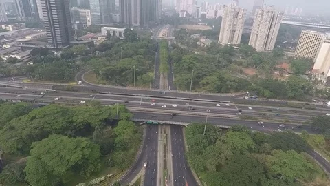 Semanggi, Jakarta Stock Footage 75957506