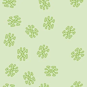 Semantic web nlp line seamless pattern イラスト素材