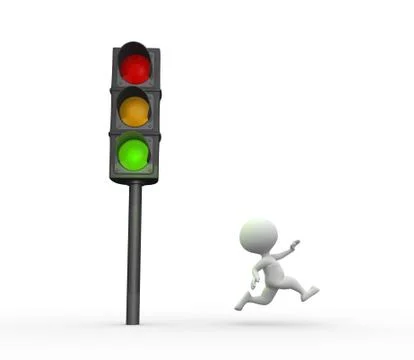 Semaphore Stock Illustration