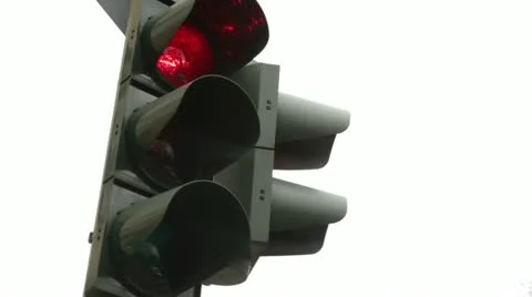 Semaphore Lights Red to Green 1 Stock Footage 11358085