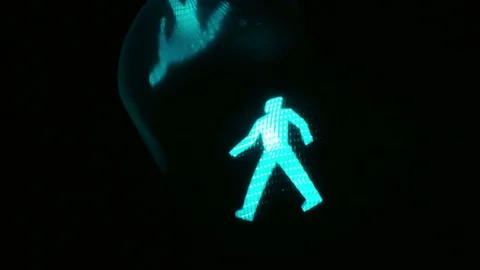 Semaphore - Signal Notification for Traffic Stock Footage 85049749