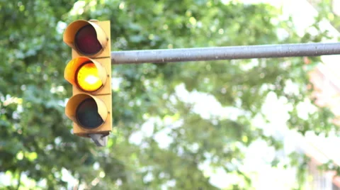 Semaphore Traffic Light Stock Footage 51669714