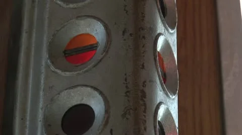 Semaphore, traffic light, red light Stock Footage 10840681