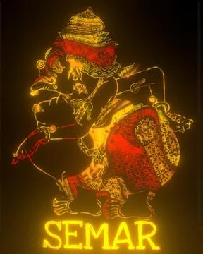 Semar Stock Illustration