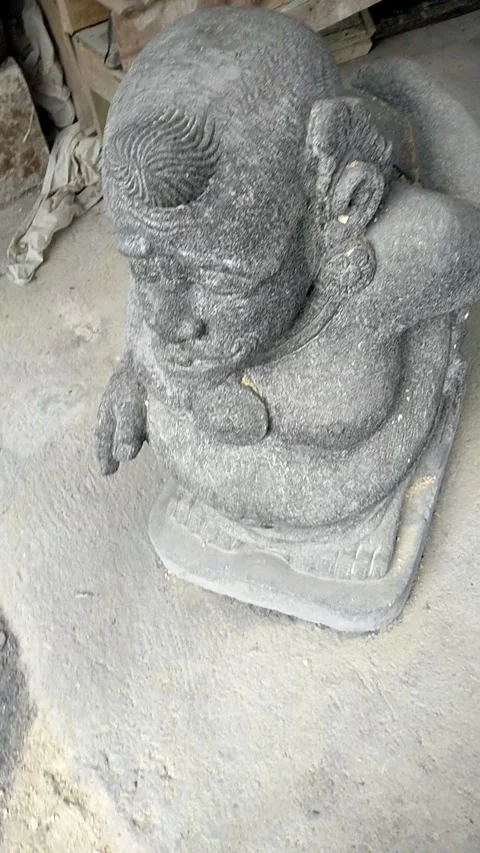 Semar statue Video stock 188443144