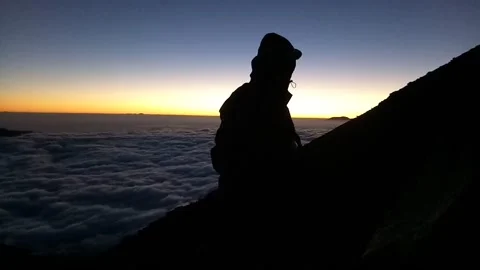Semeru mountain in Indonesia Stock Footage 171860451