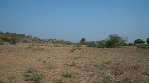 Semi-arid land Video stock 121766614