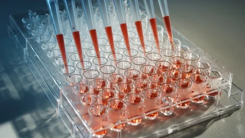 Semi automatic dispenser for chemicals Stock Footage 101014788