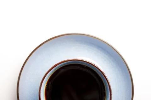 Semi circle coffee mug Stock Photos