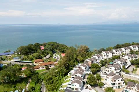 Semi Detached Housing Development Stockfoto's