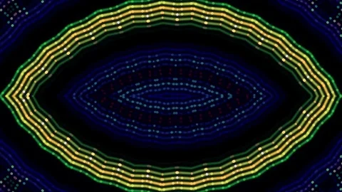 Semi Oval Shapes Motion Background Video stock 124210124