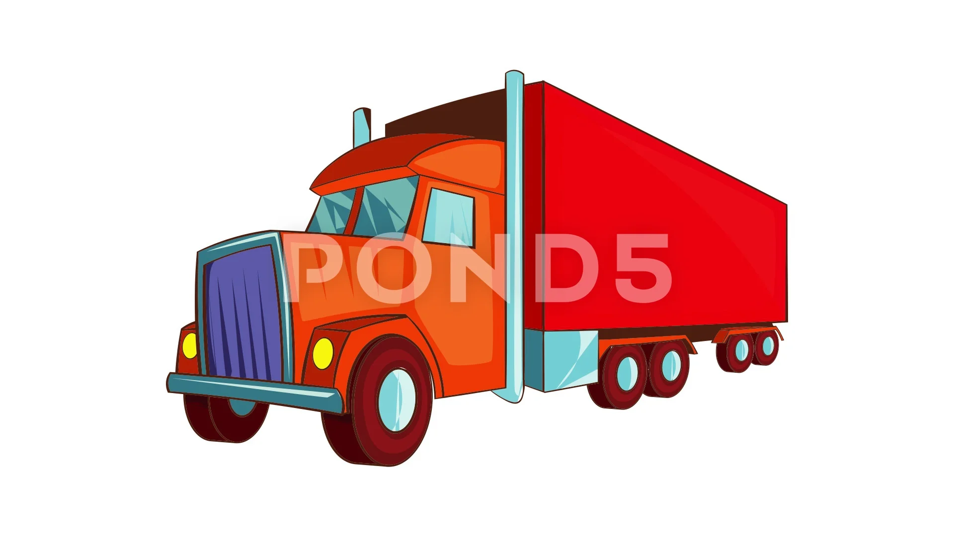 Shipping Truck Animation Stock Video Footage Royalty Free Shipping Truck Animation Videos Pond5