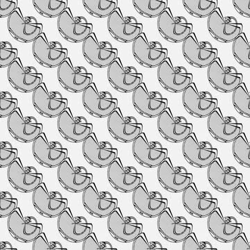 Semicircle pattern Stock Illustration