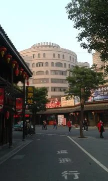 Semicircular building Stock Photos