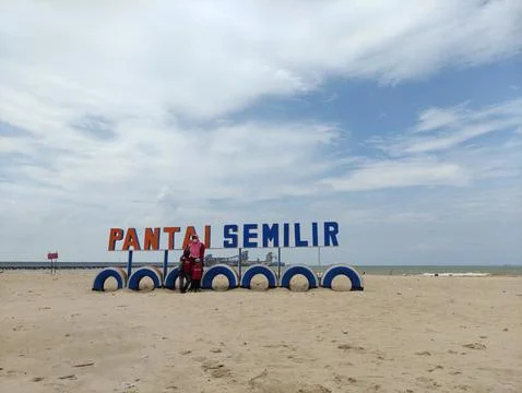 Semilir beach,Tuban,East Java Stock Photos