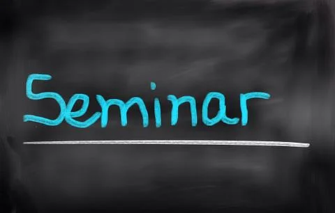 Seminar Concept Stock Illustration