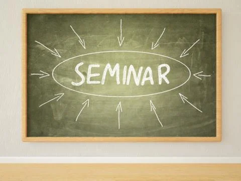 Seminar Stock Illustration