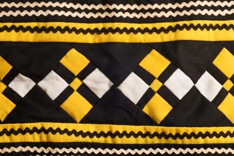 Seminole handmade quilted patterns Stock Photos