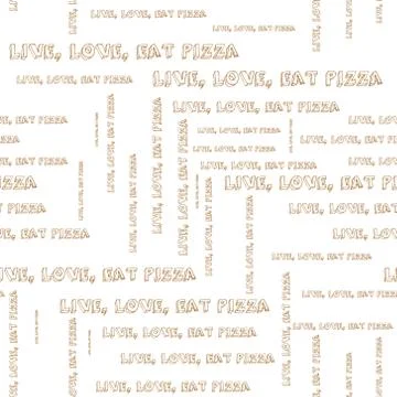 Semless pattern with vintage color for pizzeria Illustrazione stock