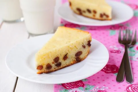 Semolina Cake Stock Photos