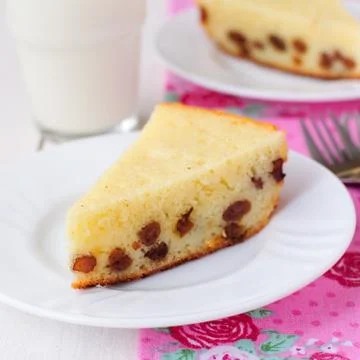 Semolina Cake Fotos de archivo