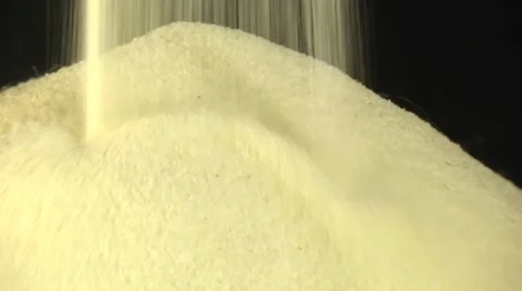 Semolina, close up Stock Footage 61269873