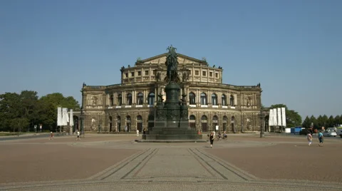 Semperoper, Dresden Stockbeeldmateriaal 65008769