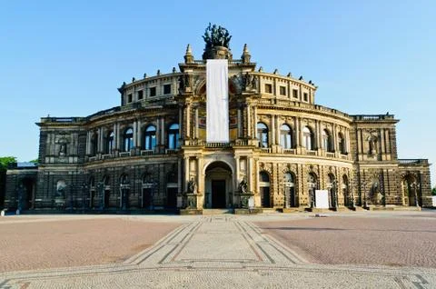 Semperoper Dresden Stock Photos