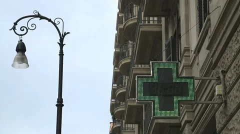 Sempol of pharmacy Stock Footage 53203503