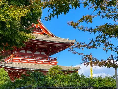 Sen-So Ji temple Stock Photos
