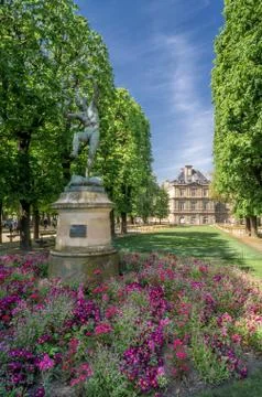 Senat building in Paris Foto stock