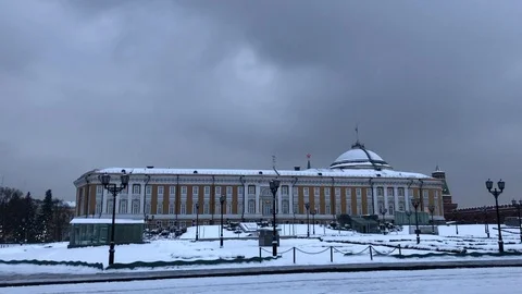 Senate building Stock Footage 100160621