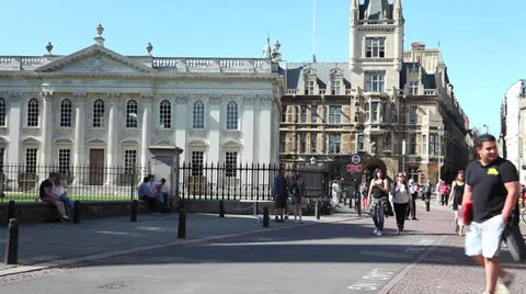 Senate House,Cambridge Stock Footage 31338898