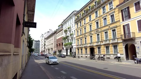 Via Senato Stock Footage 313685567