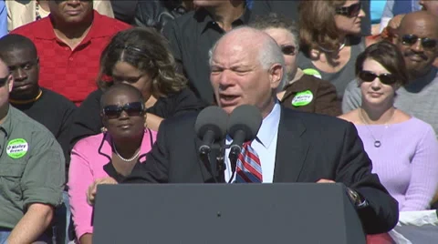 Senator Ben Cardin: Sound-bite C Stock Footage 1027957