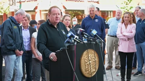 Senator Codey Podium Millburn IDA Stock Footage 160131552