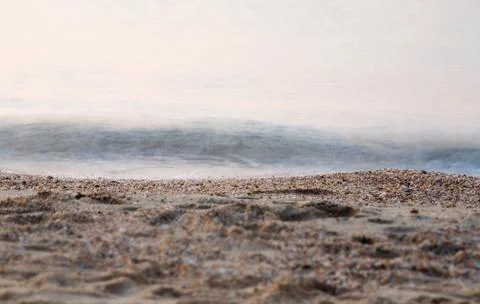 Send and waves Stockfoto's