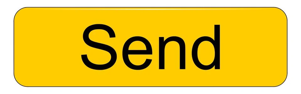 Send Button on white background – illustration Illustrazione stock