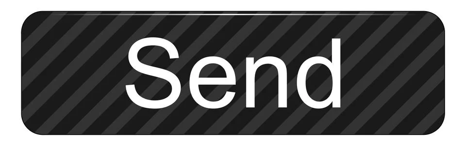 Send Button on white background - illustration Stock Illustration
