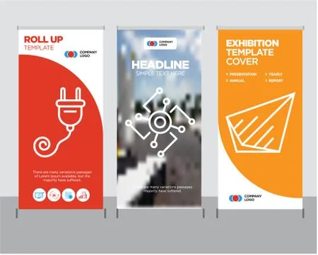 Send, Cpu, Plug roll up Stock Illustration