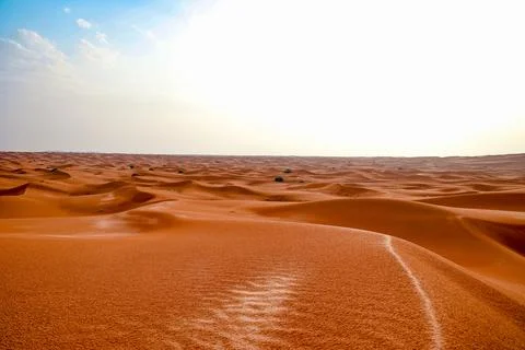 The send of the Desert. Sahara send texture. Stock Photos