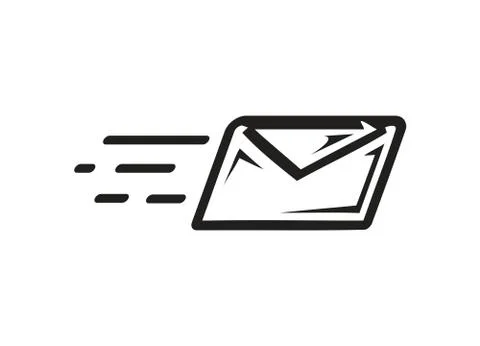 Send an email icon Stock Illustration