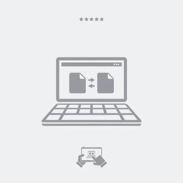 Send file icon, send file vector, send file symbol, send file design, send fi Stockillustratie