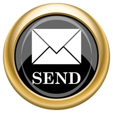 Send icon Illustrazione stock