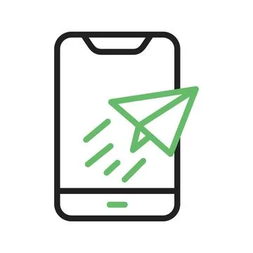 Send Icon Image. Stock Illustration