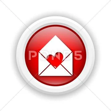 Send love icon Stock Illustration