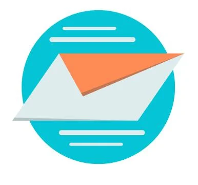 Send mail Business concept vector design Stock Illustration