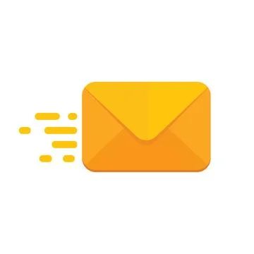 Send massage vector element design template Stock Illustration