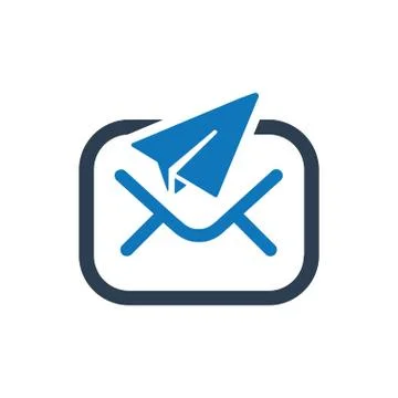 Send Message Icon Stock Illustration