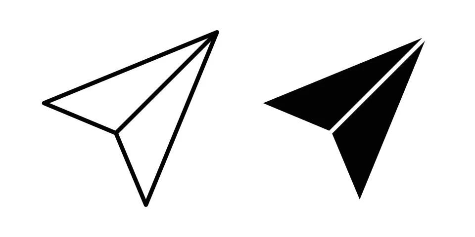 Send Message icon vector symbol graphics 스톡 일러스트